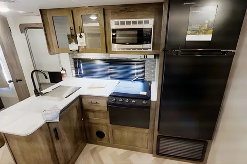 Joe And Carol's 33' Forest River Family Travel Trailer sleeps 8