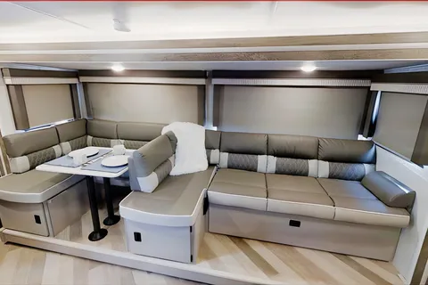 Joe And Carol's 33' Forest River Family Travel Trailer sleeps 8