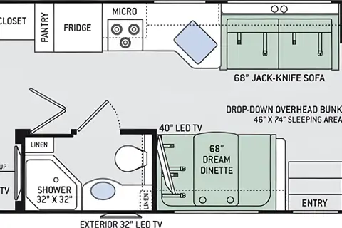 Renovated RV - WiFi, Pets, Off-Grid Friendly, Towing, 24/7 Support, Near Airport