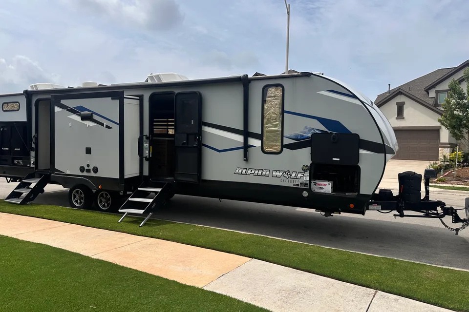 Esperanza's Forest River Alpha Wolf Travel Trailer