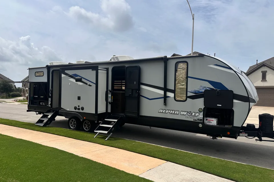 Esperanza's Forest River Alpha Wolf Travel Trailer
