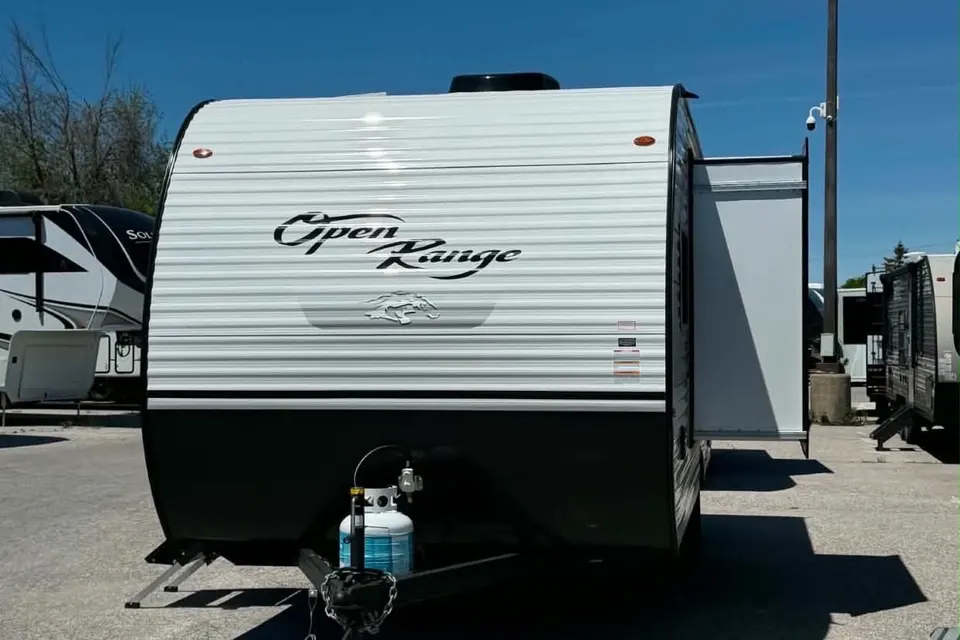 Lasha's Highland Ridge RV Open range 180HS Travel Trailer