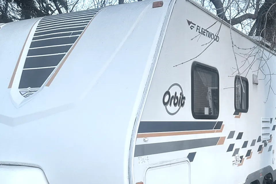 Justin's Fleetwood Orbit Travel Trailer