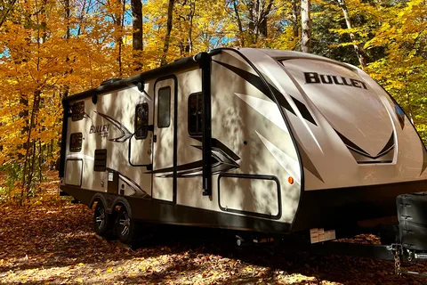 “Our Happy Place” Keystone Bullet Travel Trailer
