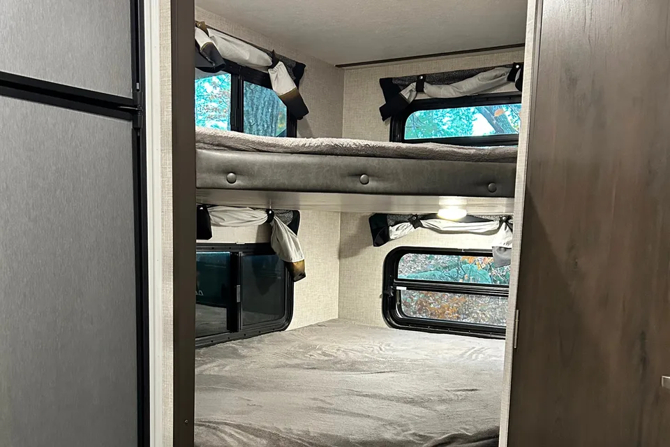 “Our Happy Place” Keystone Bullet Travel Trailer