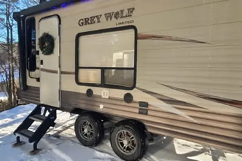 Tahi Healing - Forest River Cherokee Grey Wolf Travel Trailer