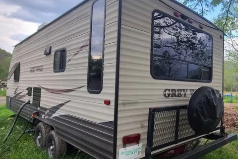 Tahi Healing - Forest River Cherokee Grey Wolf Travel Trailer
