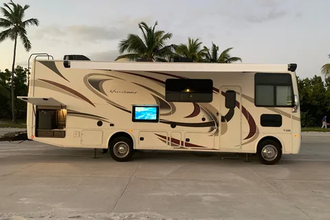 Luxury RV Camping - Thor Hurricane Class A