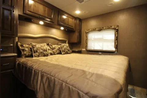 Luxury RV Camping - Thor Hurricane Class A