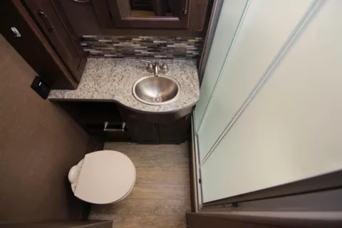 Luxury RV Camping - Thor Hurricane Class A