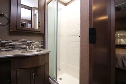 Luxury RV Camping - Thor Hurricane Class A