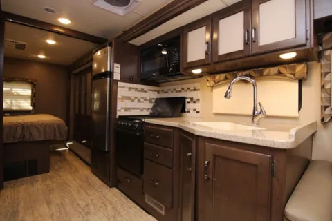 Luxury RV Camping - Thor Hurricane Class A