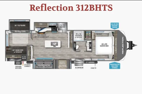 Shy's Grand Design Reflection 312BHTS Travel Trailer