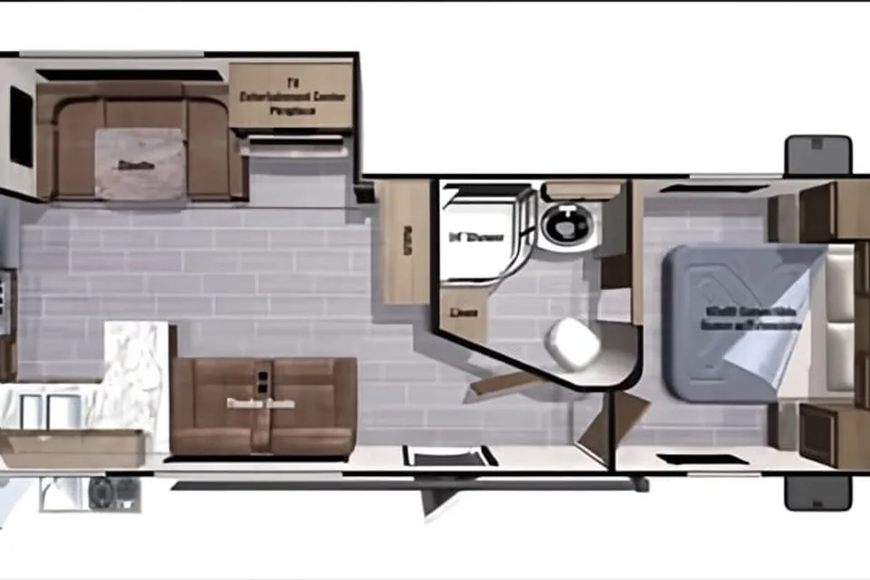 Barre's Highland Ridge RV Open range 2804rk Travel Trailer