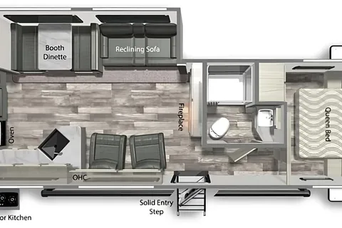 Memory maker Coleman Latern 286rks Travel Trailer