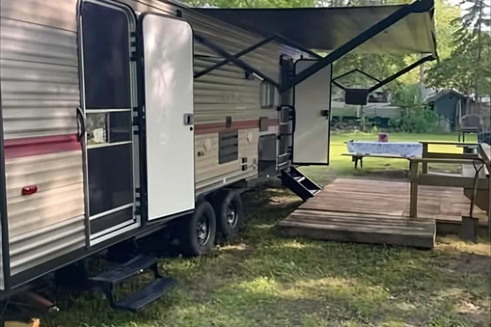 Connie’s Forest River Grey Wolf Travel Trailer