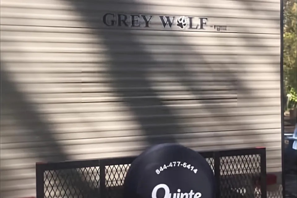 Connie’s Forest River Grey Wolf Travel Trailer