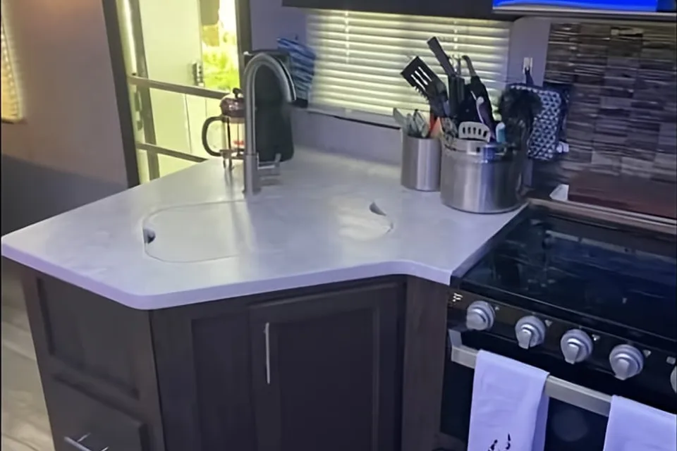 Connie’s Forest River Grey Wolf Travel Trailer