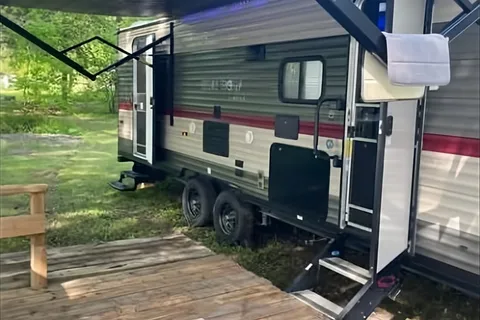 Connie’s Forest River Grey Wolf Travel Trailer
