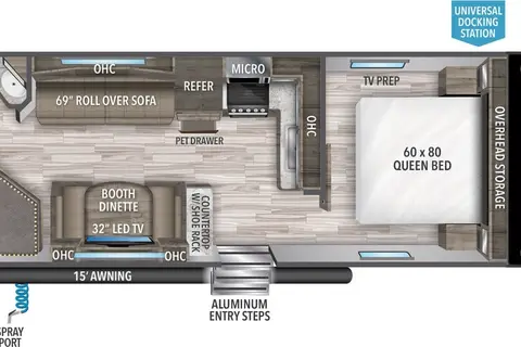 Spacious Clean 29' Grand Design Travel Trailer