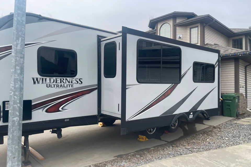 Lisa's and Travis's Heartland Wilderness Travel Trailer