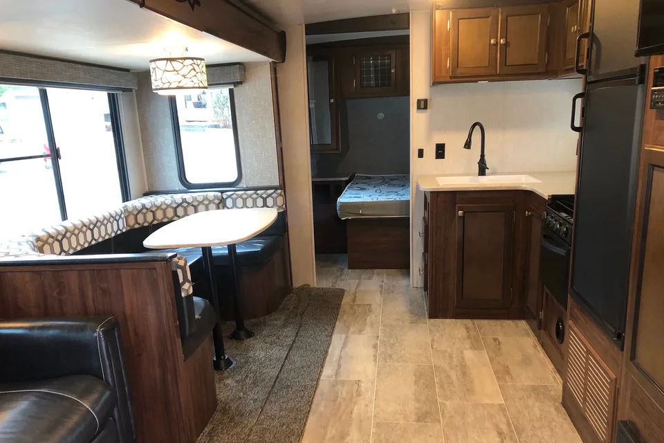 Lisa's and Travis's Heartland Wilderness Travel Trailer