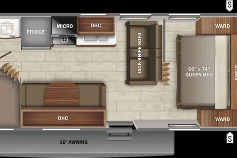 Sam's Jayco Jay Flight SLX 8 Travel Trailer