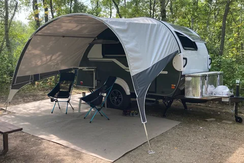 Paul & Julie's nuCamp TAB 320 CS-S Micro Trailer