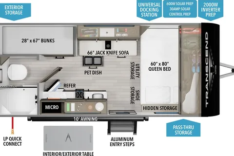 BRAND NEW 2026 20ft Travel Trailer Towable by most SUVs