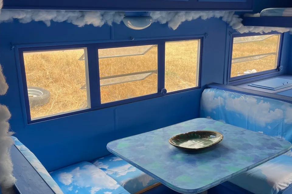 Puffy The Cloud Burning Man Warn The West Trailer Rental