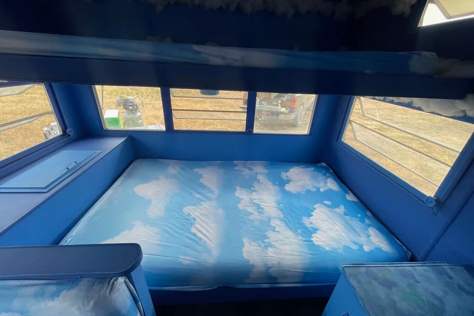 Puffy The Cloud Burning Man Warn The West Trailer Rental