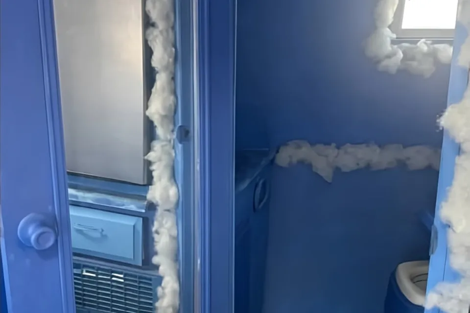 Puffy The Cloud Burning Man Warn The West Trailer Rental