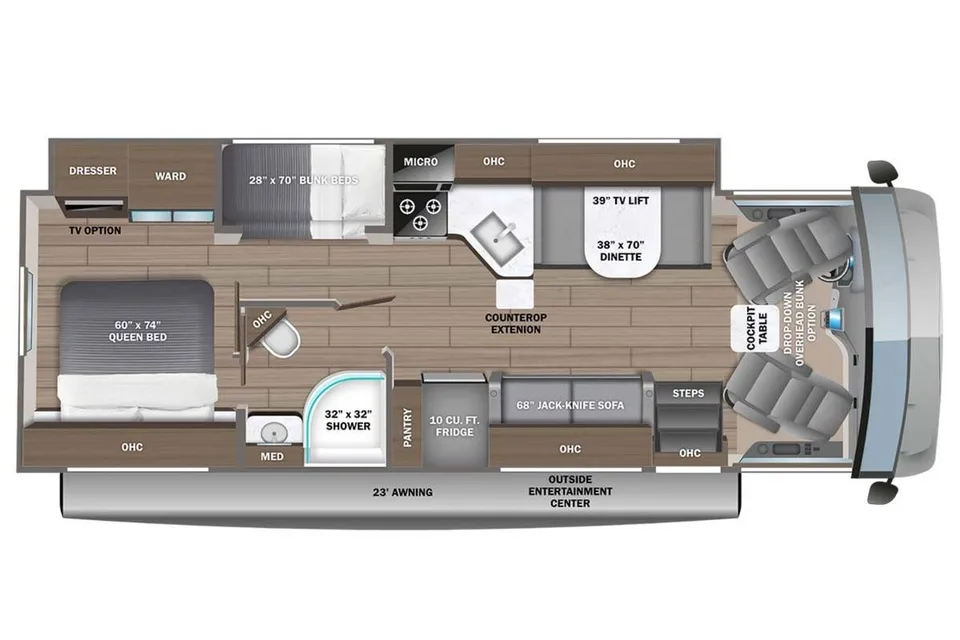 Dominic's Jayco Alante Class A
