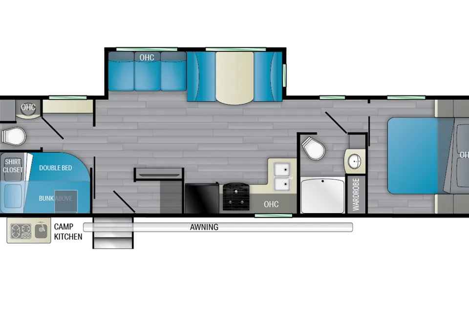 Scott's Keystone Trailrunner 31DB Travel Trailer