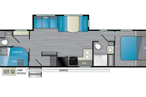Scott's Keystone Trailrunner 31DB Travel Trailer