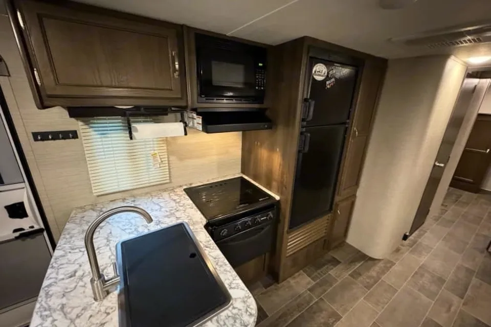Derick's Keystone bullet Travel Trailer