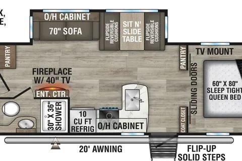 The Adventure Bunkhouse- 30ft Family Bunkhouse