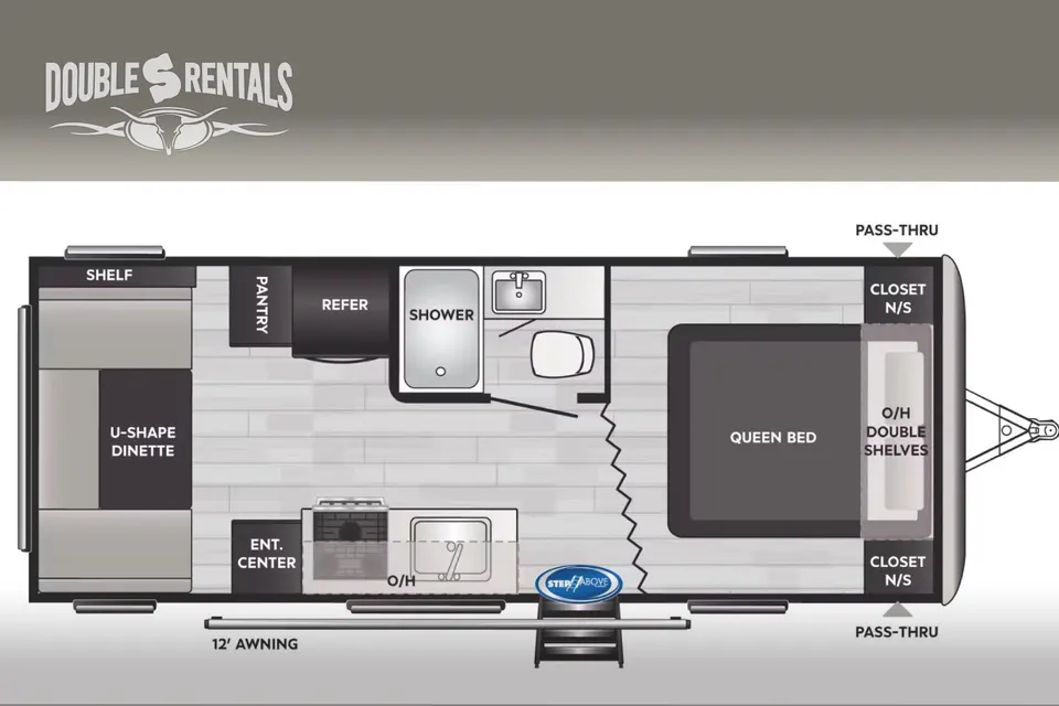 SPRINGDALE Modern & Cozy SUV Towable w/ U-Shaped Dinette