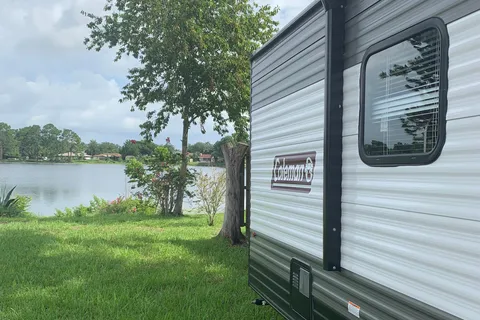 Petey's Coleman lantern 17b Travel Trailer