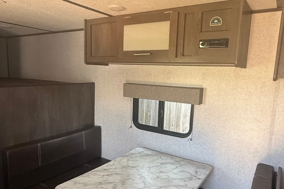 Petey's Coleman lantern 17b Travel Trailer
