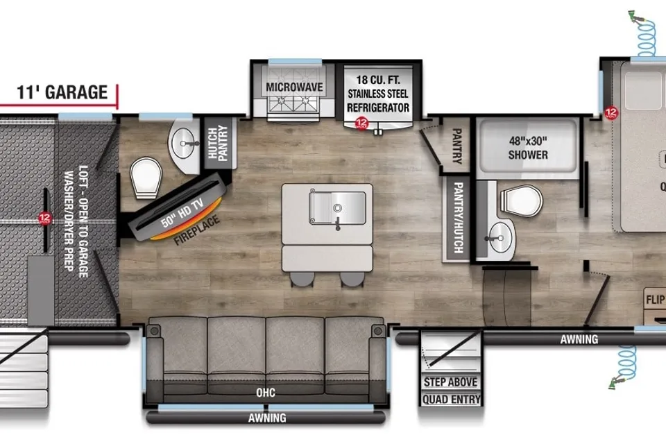 Alliance RV Valor 36v11 Fifth Wheel
