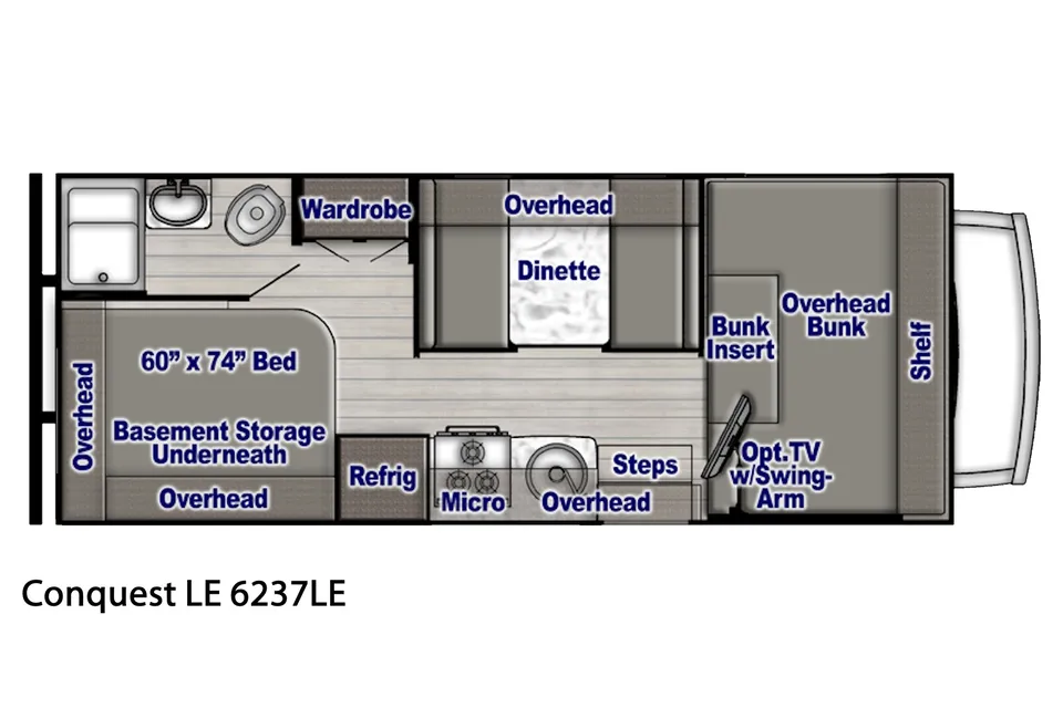 Boyce's Gulf Stream Conquest LE 6237LE Class C