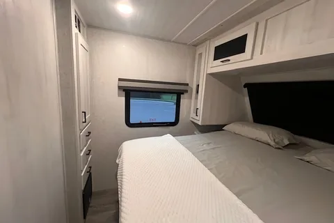 Glamp in Style — 2024 Longitude 285BH with Dual AC & Bunks!