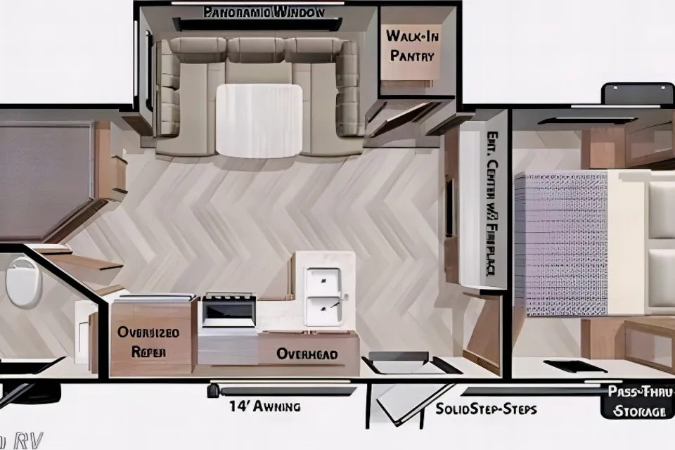 Chad's Bunkhouse Travel Trailer