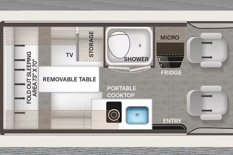 Explore in Style: Our New 2023 Thor Sanctuary Model 19P - Luxury RV Rental