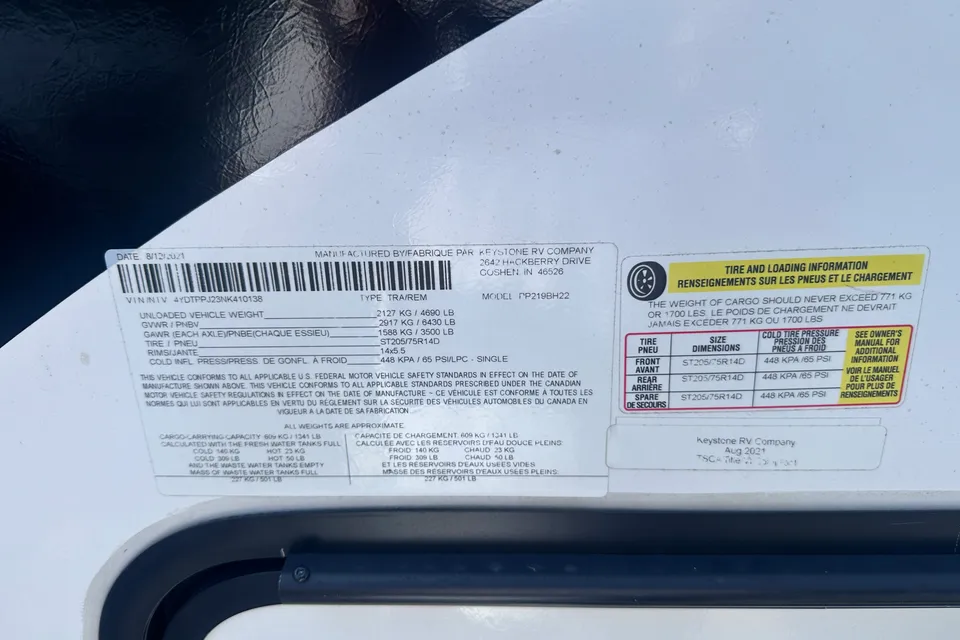 Kevin's Keystone Passport Travel Trailer