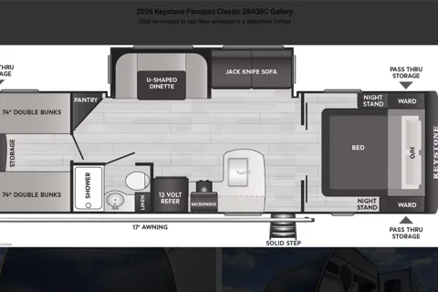 Kim's Keystone Passport Travel Trailer