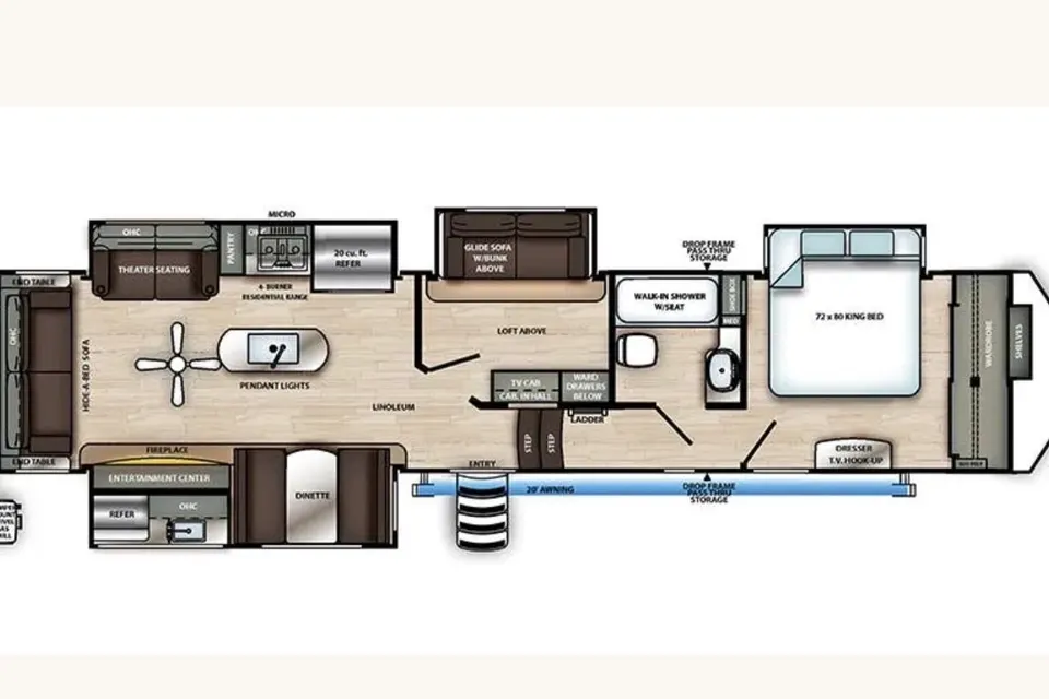 ryan's Forest River Sandpiper 372lok Fifth Wheel