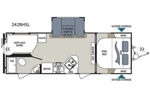 Dutchmen Aerolite 242BHSL Anniversary Edition Travel Trailer