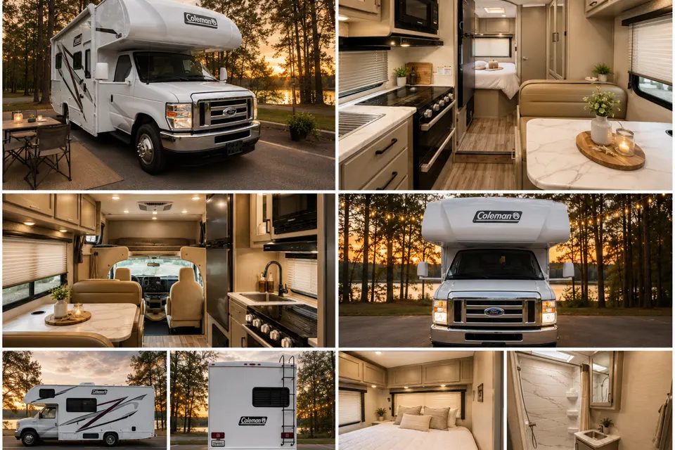 All-Inclusive Luxury Glamping Suite on Wheels
